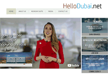 Tablet Screenshot of hellodubai.net